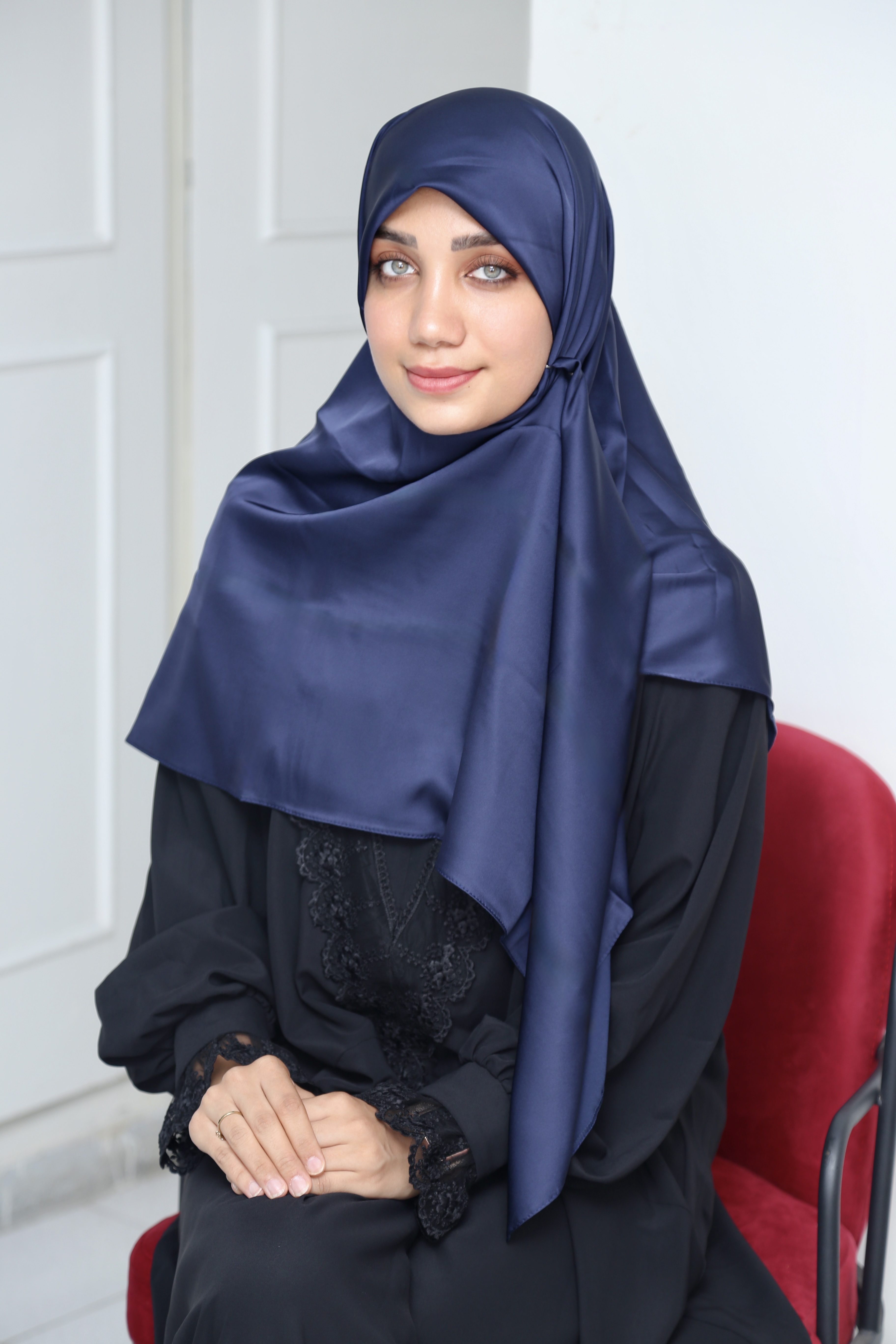 روسری ابریشم ساتن